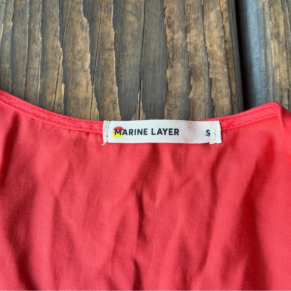 Marine Layer Maeve Colorblock Maxi Dress Size Small - Picture 7 of 7